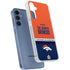 NFL Denver Broncos Super Bowl 50 Champions Galaxy A35 5G Clear Case